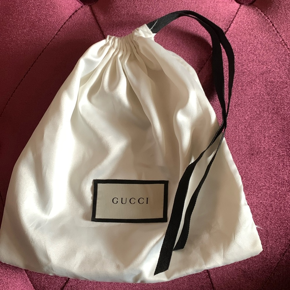 Gucci satin pouch